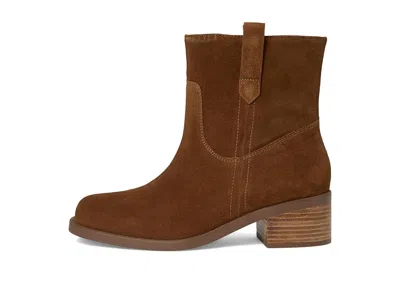 Seychelles Cozy Block Heel Bootie In Brown