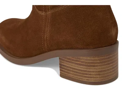 Seychelles Cozy Block Heel Bootie In Brown