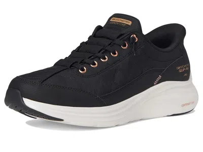Skechers Slipins Contour Foam Cozy Fit Slipon Sneaker In Black
