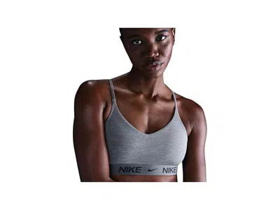 Nike Dri-fit Indy Light Support Bra In Blue
