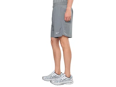 Nike Dri-fit Challenger 7 Brief-lined Shorts In Blue