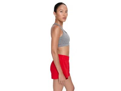 Nike Swoosh Medium Support Bra In Gray