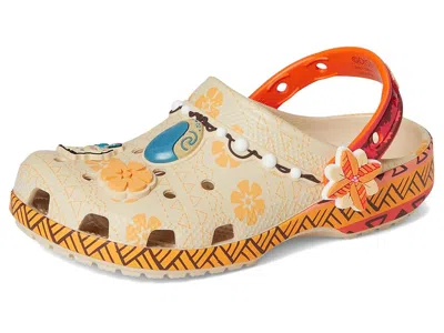 Crocs X Disney Moana Classic Clogs In Brown