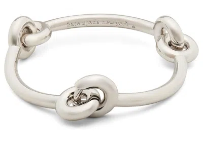 Kate Spade Interlock Bangle Bracelet In Green