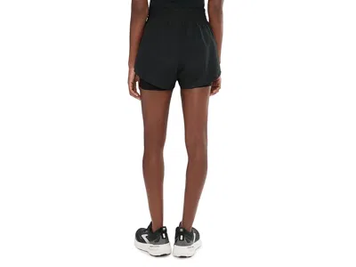 Brooks Dash 2-in-1-shorts In Black