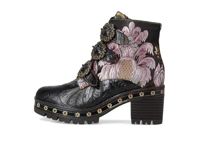 L'artiste By Spring Step Brazza Bootie In Black
