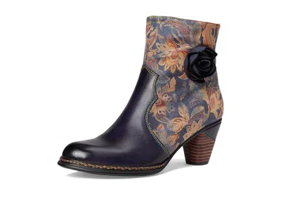 L'artiste By Spring Step Naima Bootie In Blue