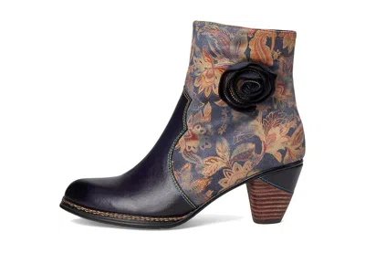 L'artiste By Spring Step Naima Bootie In Blue