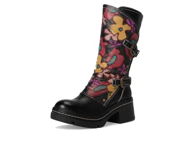 L'artiste By Spring Step Coolvibes Platform Boot In Animal Print
