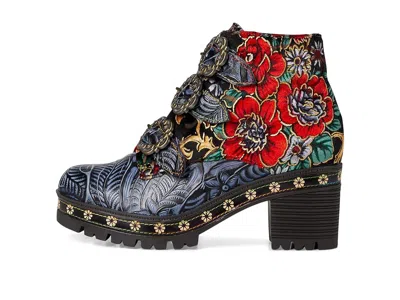 L'artiste By Spring Step Brazza Bootie In Multi