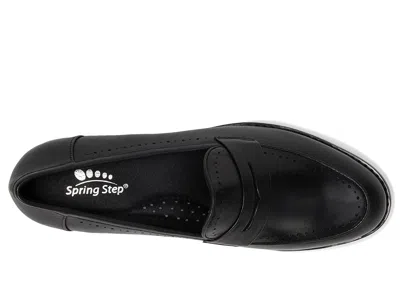 Spring Step Loafette In Black
