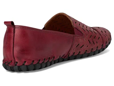 Spring Step Kapri In Burgundy