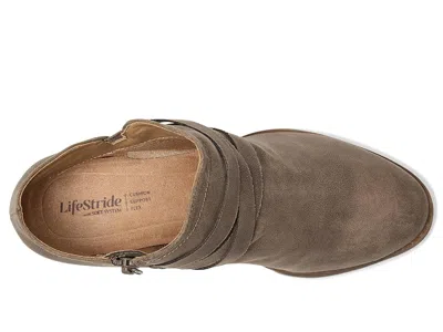 Lifestride Bryce Zip Short Boots In Gray
