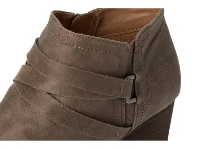 Lifestride Bryce Zip Short Boots In Gray