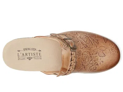 L'artiste By Spring Step Calliroe Platform Clog In Brown
