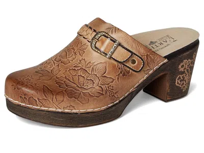 L'artiste By Spring Step Calliroe Platform Clog In Brown