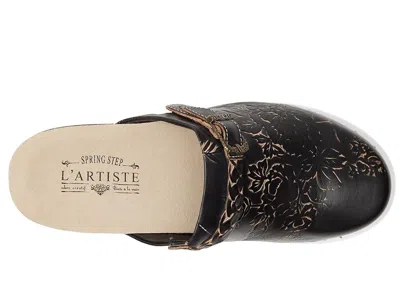 L'artiste By Spring Step Calliroe Platform Clog In Black