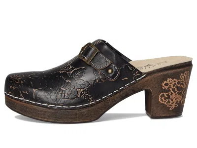 L'artiste By Spring Step Calliroe Platform Clog In Black