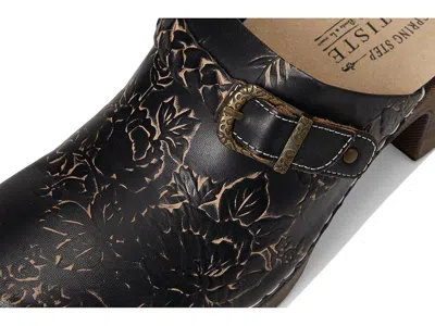 L'artiste By Spring Step Calliroe Platform Clog In Black