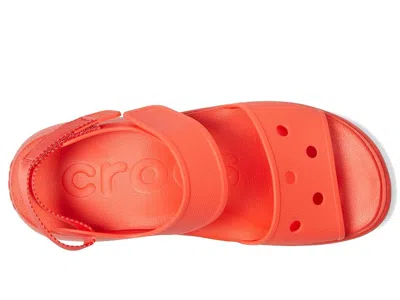 Crocs Soho Y Strap Sandals In Red