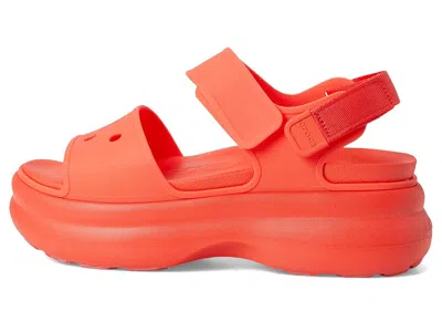 Crocs Soho Y Strap Sandals In Red