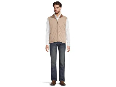 Johnston & Murphy Reversible Solid Vest In Brown