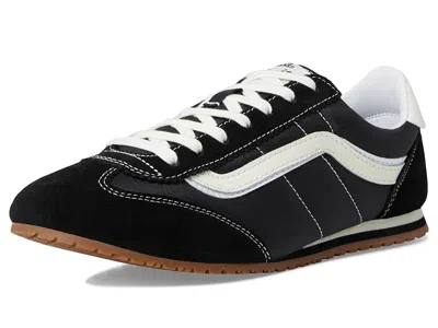 Vans Super Lowpro Black Suede Leather Sneakers