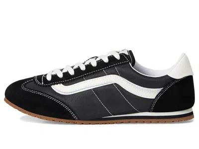 Vans Super Lowpro Black Suede Leather Sneakers
