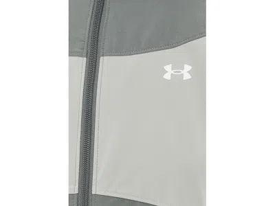 Under Armour Rival Woven Jacket In Gray