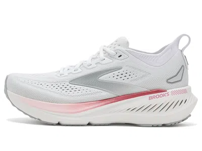 Brooks Womens  Glycerin 23 In White/grey
