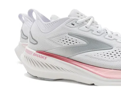 Brooks Womens  Glycerin 23 In White/grey