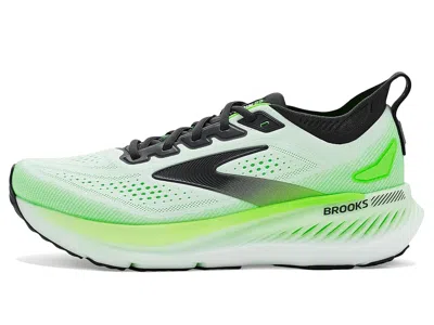 Brooks Glycerin Gts 23 Shoes White Green Ss26