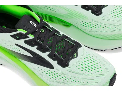 Brooks Glycerin Gts 23 Shoes White Green Ss26