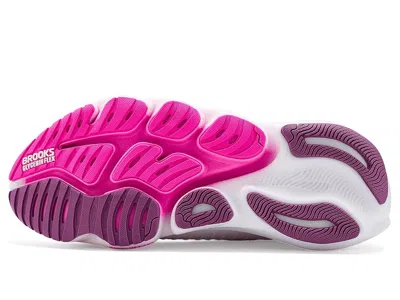 Brooks Glycerin Flex Pink White Ss26 Women Shoes