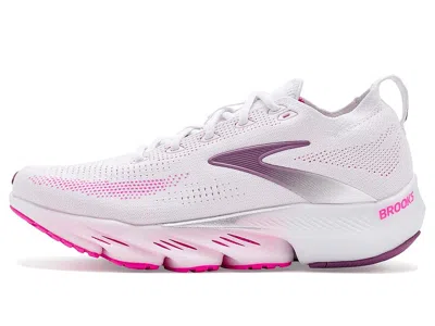 Brooks Glycerin Flex Pink White Ss26 Women Shoes