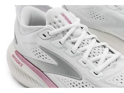 Brooks Womens  Glycerin 23 In White/grey