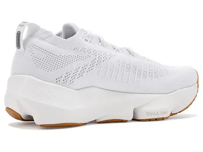 Brooks Glycerin Flex Running Sneaker In White