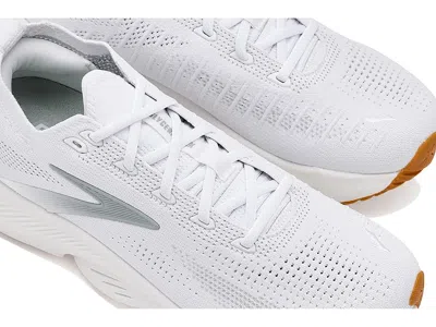 Brooks Glycerin Flex Running Sneaker In White