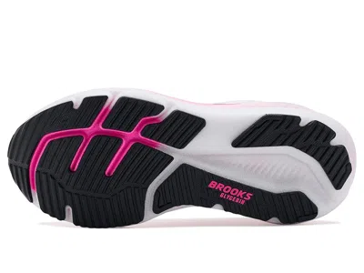 Brooks Glycerin Gts 23 White Pink Ss26 Women Shoes In Multi