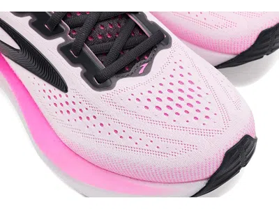 Brooks Glycerin Gts 23 White Pink Ss26 Women Shoes In Multi