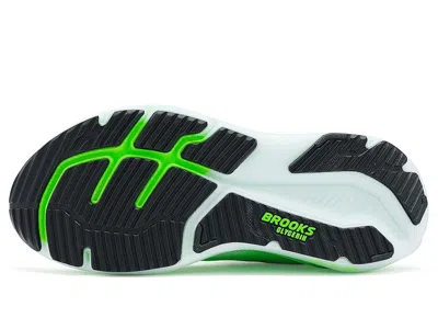 Brooks Glycerin Gts 23 Shoes White Green Ss26