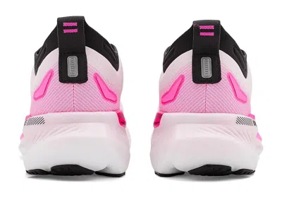 Brooks Glycerin Gts 23 White Pink Ss26 Women Shoes In Multi