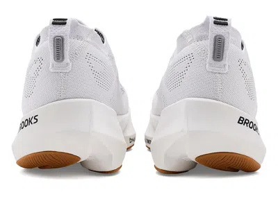 Brooks Glycerin Flex Running Sneaker In White