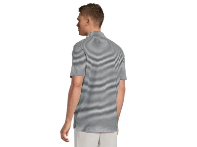 Faherty Sunwashed Tshirt Polo In Blue