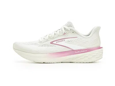 Brooks Launch 12 Running Sneaker In White