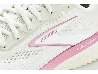 Brooks Launch 12 Running Sneaker In White