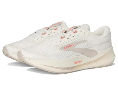 Brooks Revel Max Running Shoe In White