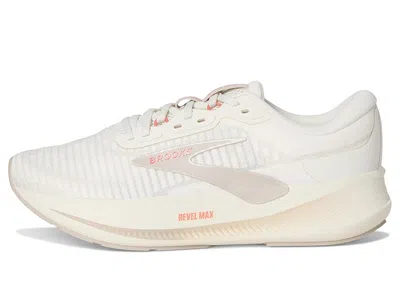 Brooks Revel Max Running Shoe In White
