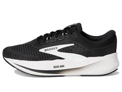 Brooks Revel Max Running Shoe In Black