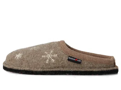 Haflinger Snowman In Brown